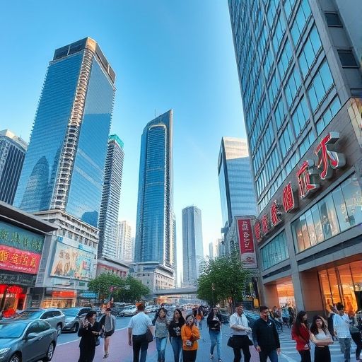 深圳繁忙街景