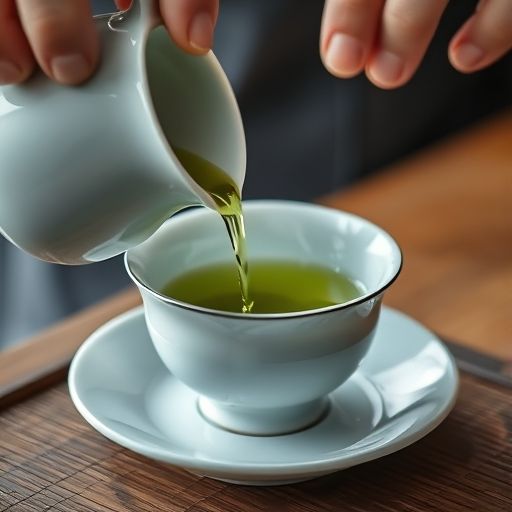 茶艺师冲泡高端绿茶