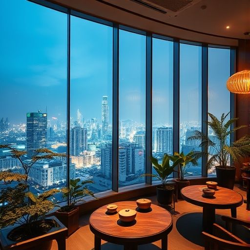 深圳茶肆夜景