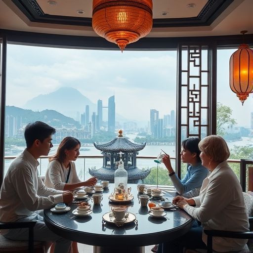 广州朋友喝茶聚会