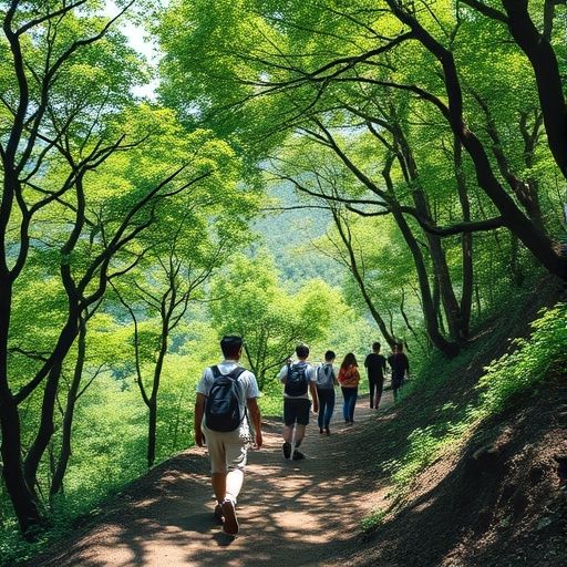 佛山南海莆友徒步西樵山