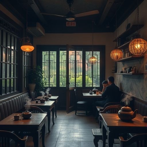 越秀茶肆氛围