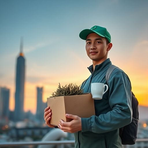 深圳新茶外卖配送场景