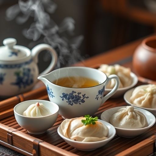 茶具与广式点心
