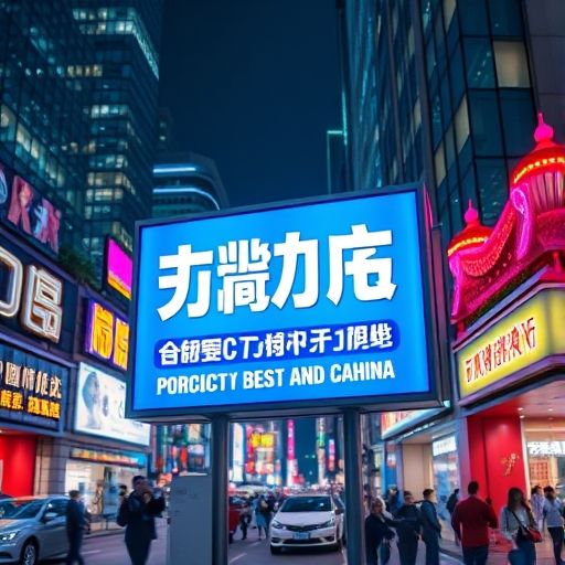 广州街头招聘广告