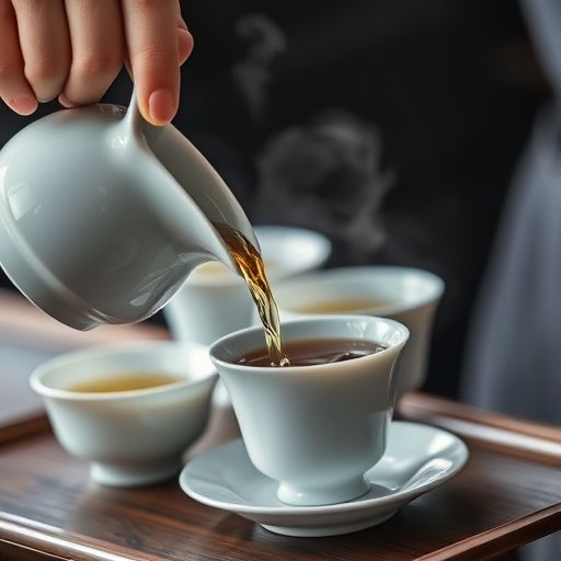 茶艺师泡茶