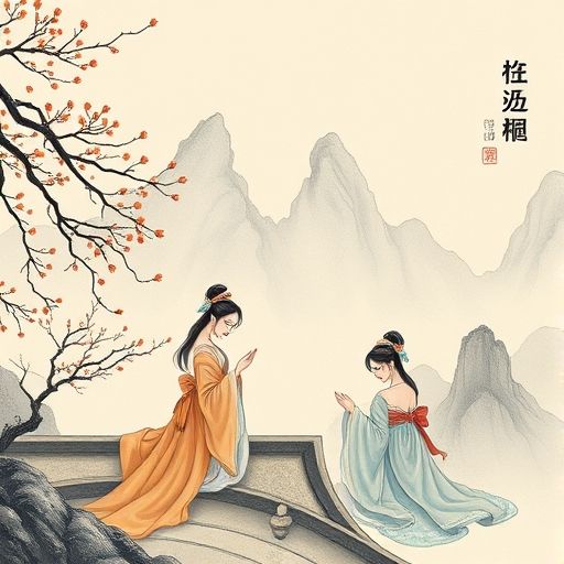 茶肆内简约温馨的布置