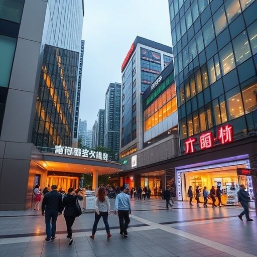 嘉禾望岗商业区