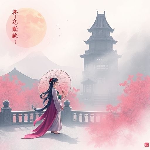 清澈的白茶汤在杯中荡漾