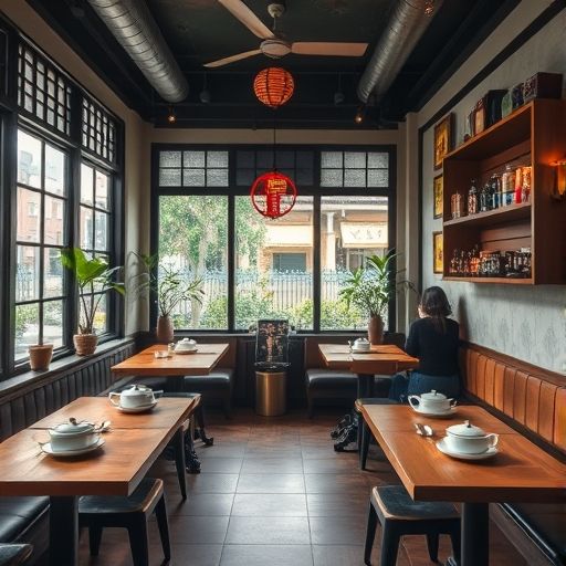 广州茶肆外国茶