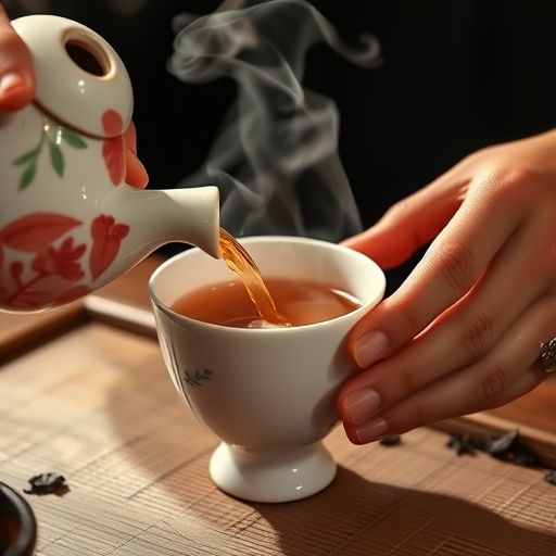 茶艺师冲泡高端嫩茶