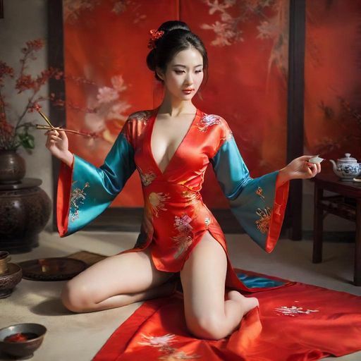 茶艺工作坊，动态教学的场景