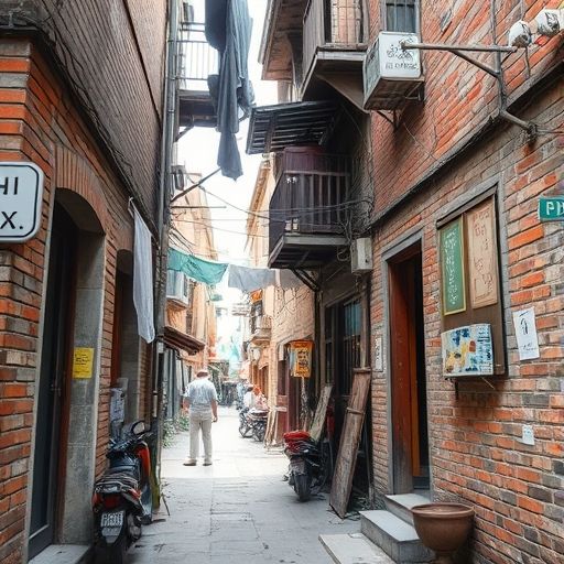 广州白云区老街巷