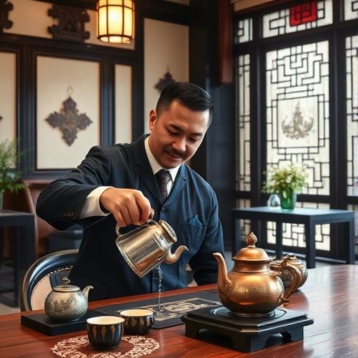 深圳高端品茶会所茶艺师表演
