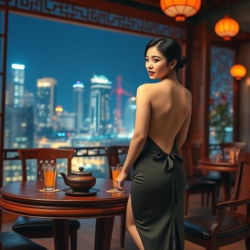 广州茶馆内部