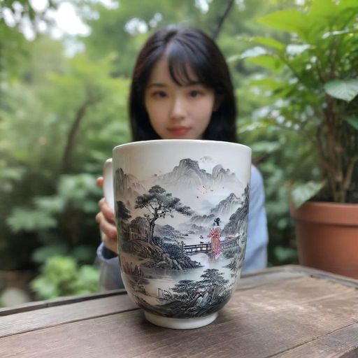 一杯热茶的温暖画面