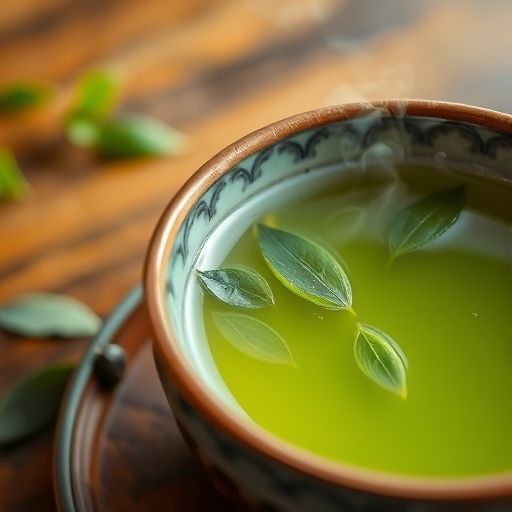 广州嫩茶特写