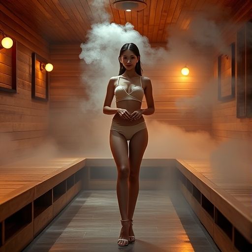 广州夜场桑拿汗蒸场景