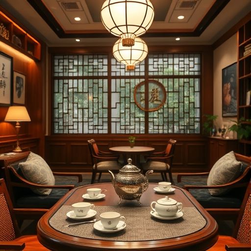 深圳高端品茶会所内部环境