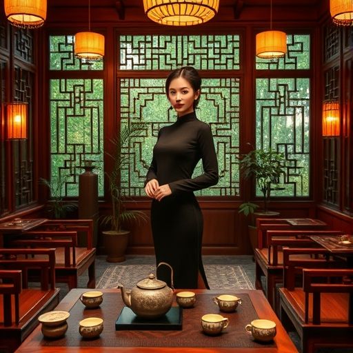 深圳高端喝茶会所内部环境