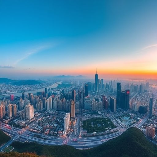 深圳城市全景图