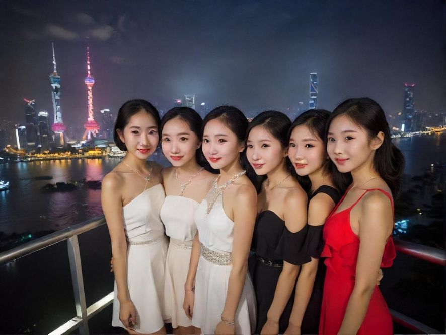 广州夜生活氛围图