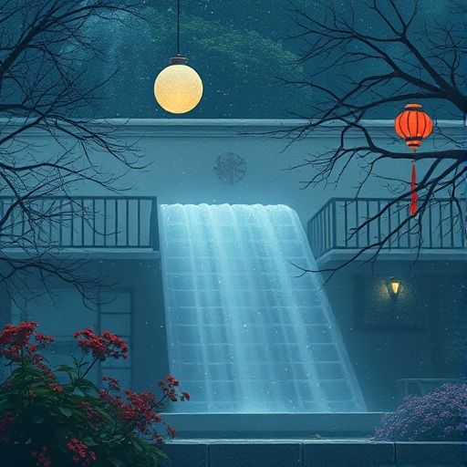 花都夜场会所炫彩灯光场景