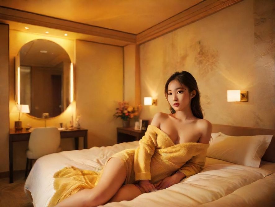 广州一家外菜会所的私密包厢，暖色灯光营造出奢华舒适的氛围，内饰考究。