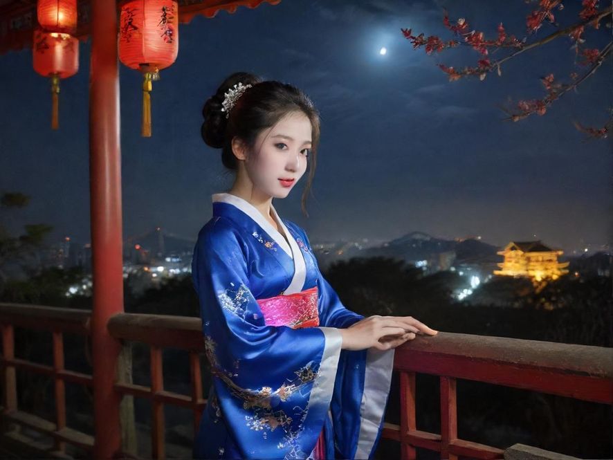 深圳璀璨夜景，高楼林立，灯火辉煌，展现城市活力