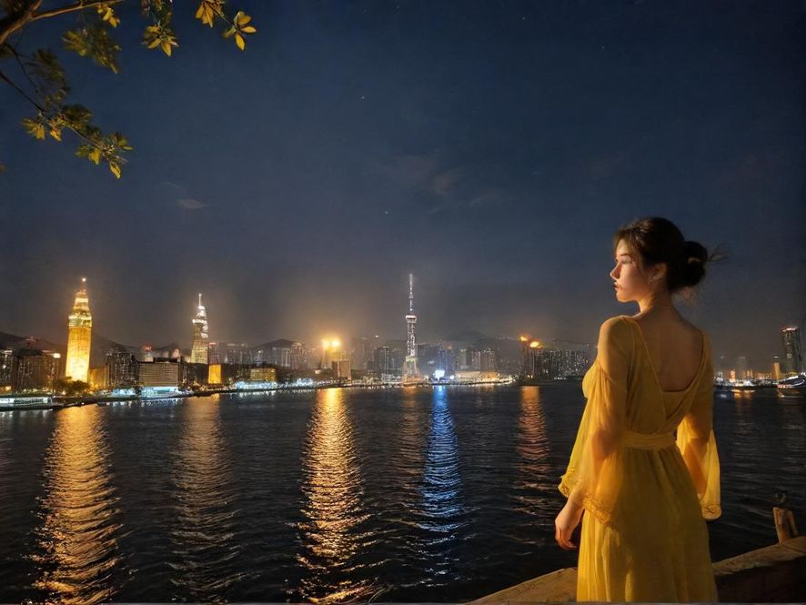 上海夜场会所夜景氛围图
