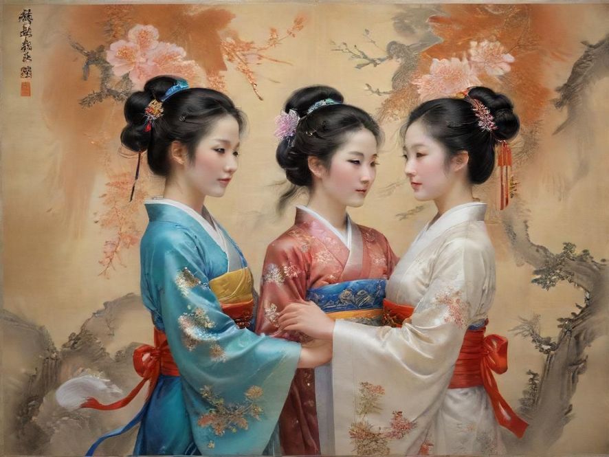 一间布置温馨，充满亚洲风格的私密会所按摩房，暖色调的灯光营造出极致宁静和放松的氛围。