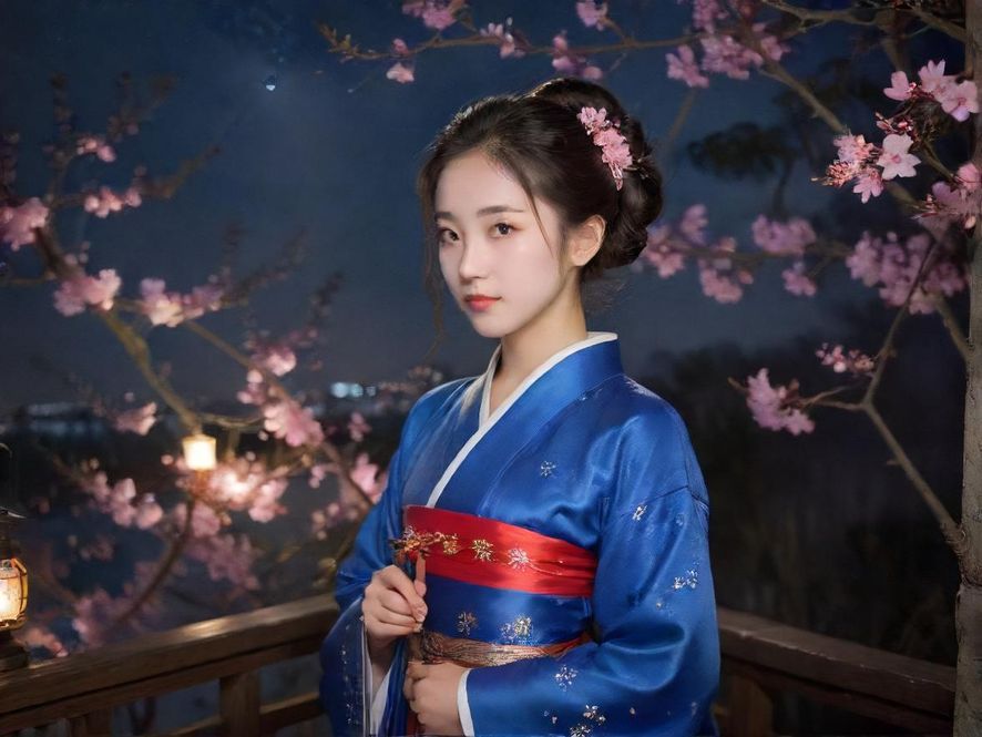 百花从社区夜场会所大厅夜景