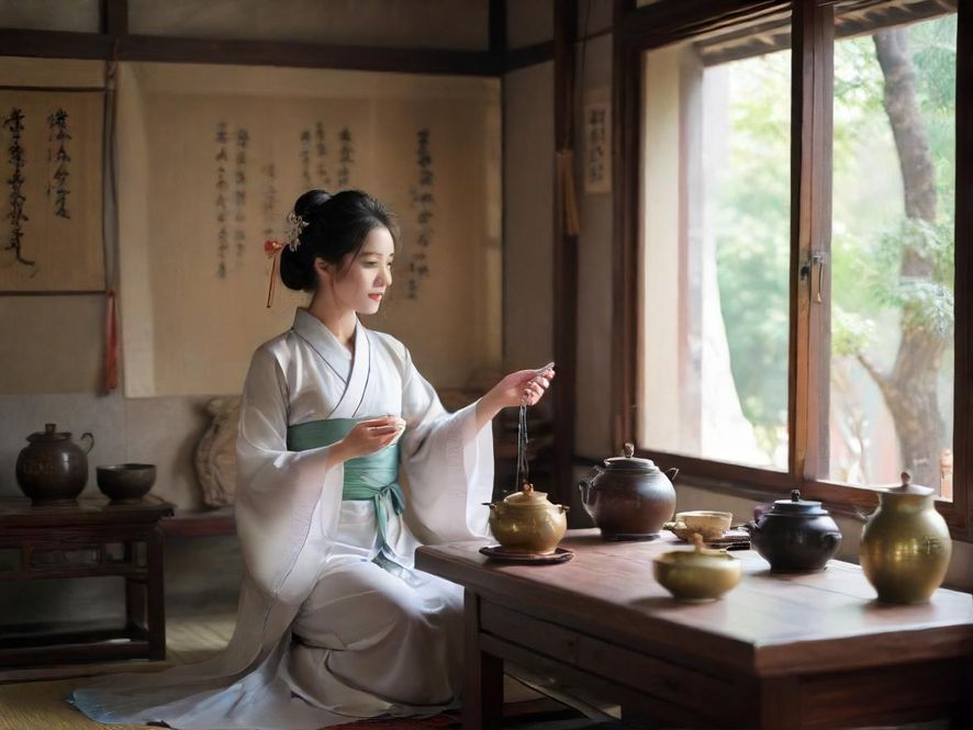 广州品茶会所内景，暖色灯光营造出舒适私密的氛围