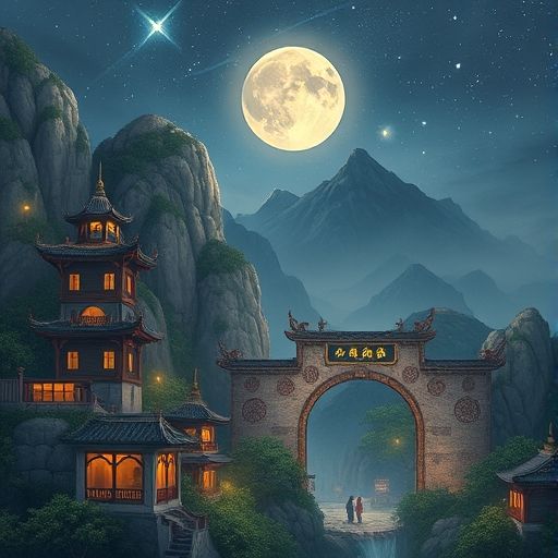 佛山夜场会所夜景外观