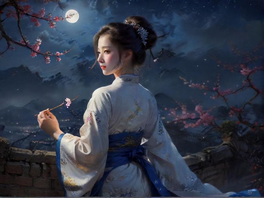 繁华都市夜景