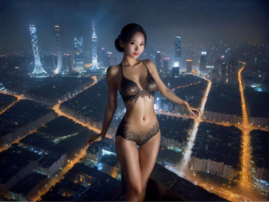 广州新塘夜景