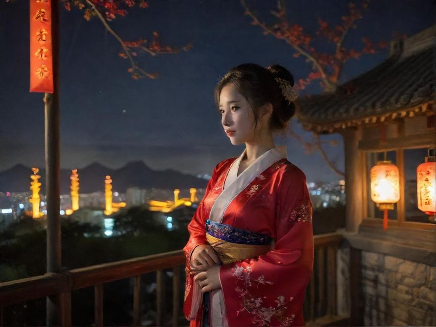 深圳繁华夜景
