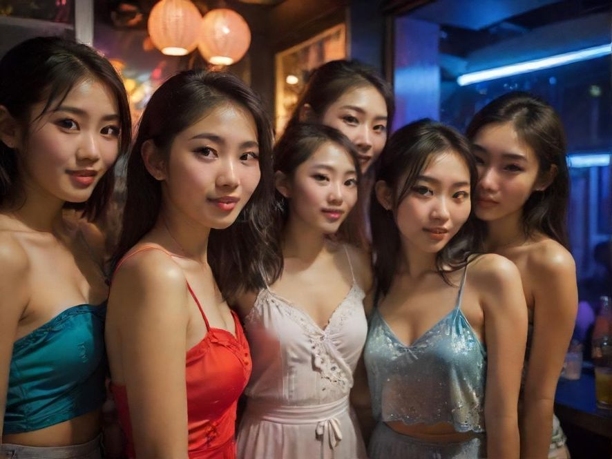 深圳夜生活场景，展现聚会娱乐氛围
