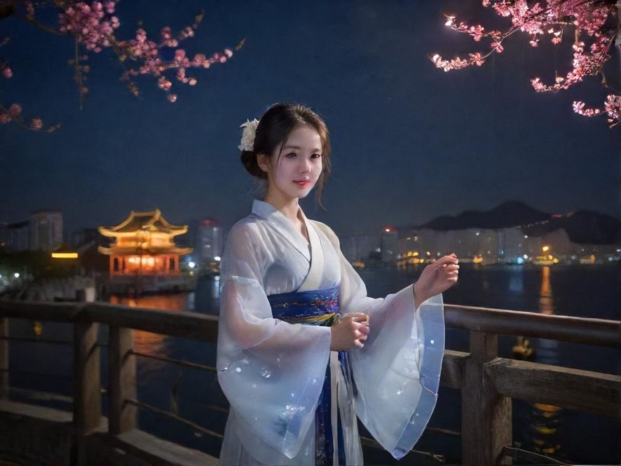 珠海夜色下的桑拿会所入口