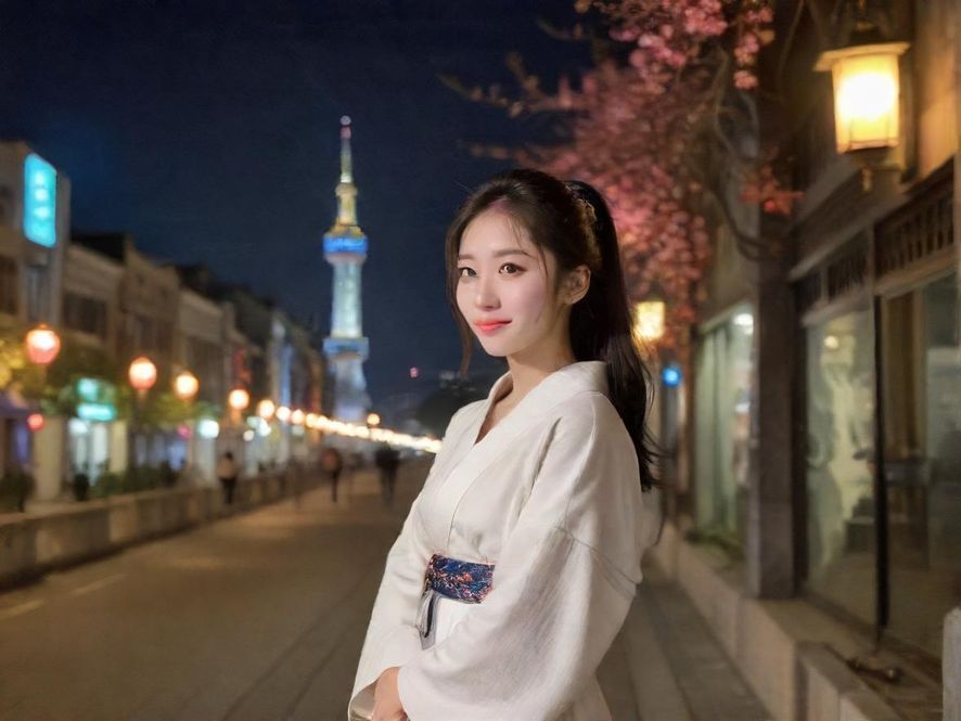 夜晚城市灯光，仿佛隐藏着无数秘密
