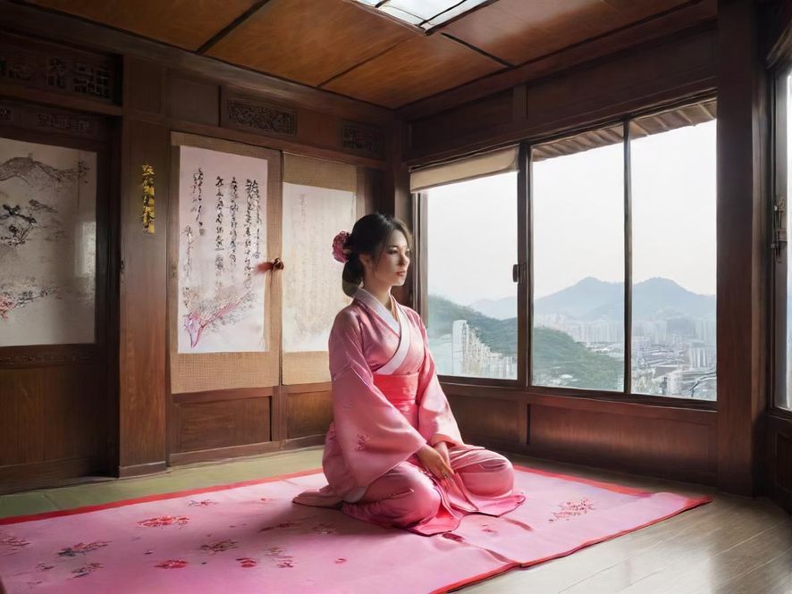 一间现代风格的深圳桑拿房室内全景，灯光柔和，环境整洁，营造舒适放松的氛围。