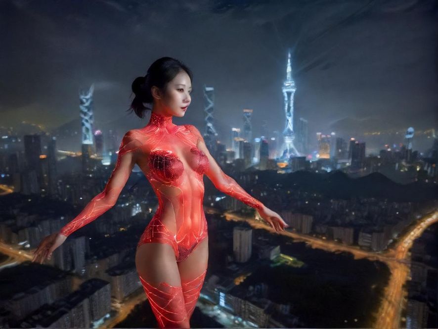 深圳璀璨夜景