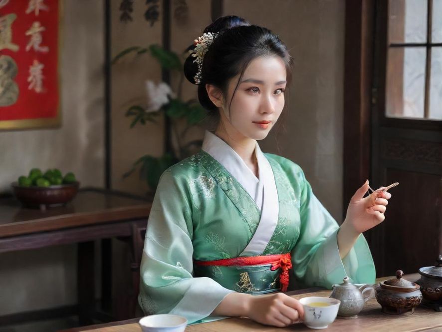 龙华高端茶社内部环境
