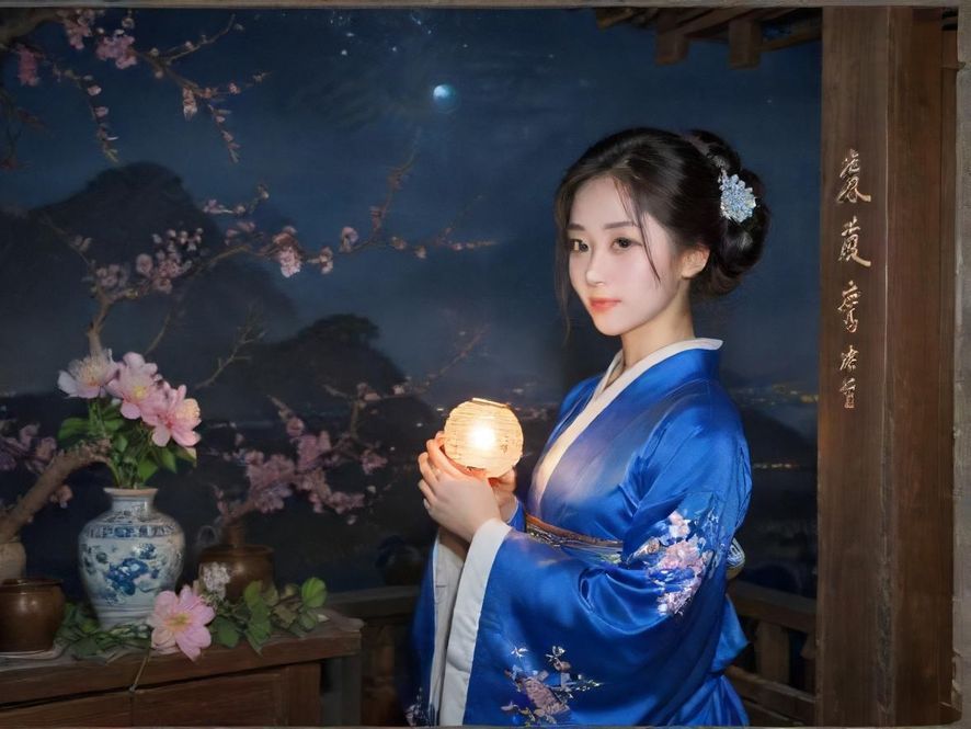 夜场酒吧舞台炫酷灯光场景