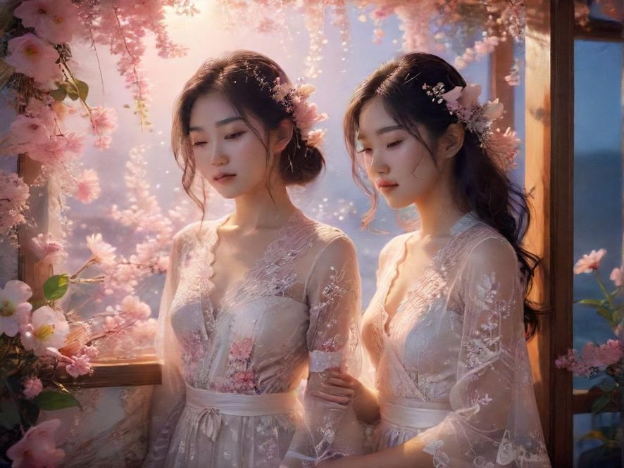 百花丛2023登录界面，如梦似幻的数字花海，等待你的探索