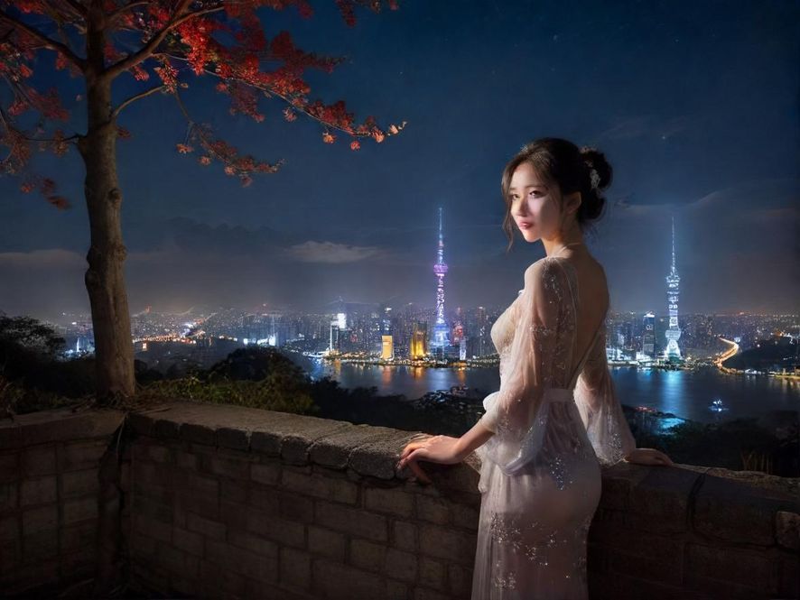 佛山夜场街景