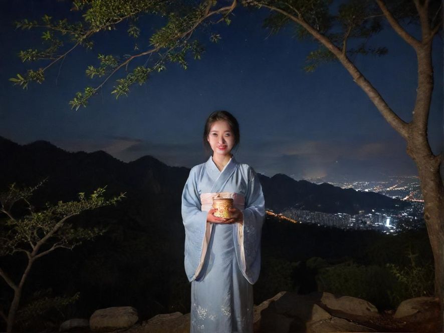 温州茶山夜场会所夜景实拍