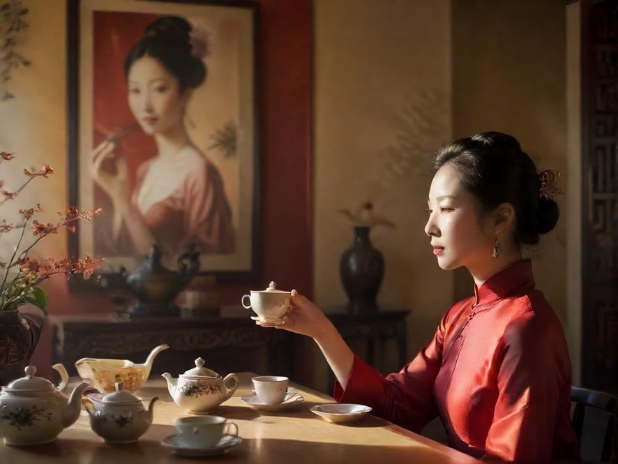 深圳高端茶室放松场景照片