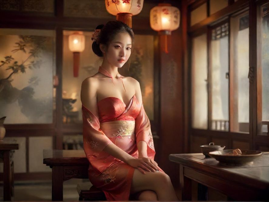 温馨舒适的中式休闲空间