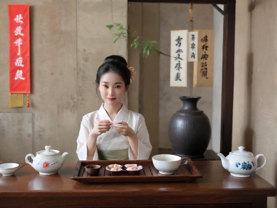 深圳品茶茶社唯美室内环境
